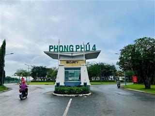 Bán đất giá sốc, 6 tỷ, sổ hồng, diện tích 5x20m, kdc phong phú 4, bình chánh