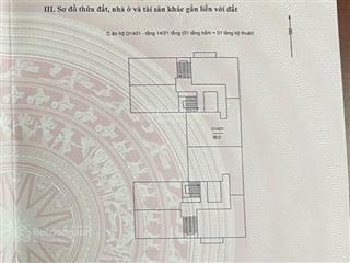 Bán căn hộ 78m2 tại chung cư 124 minh khai, sổ đỏ chính chủ