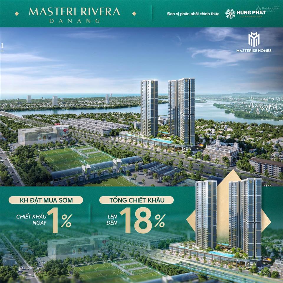 Căn hộ 2pn view pháo hoa tại masteri rivera đà nẵng  giá 5,x tỷ tầng cao