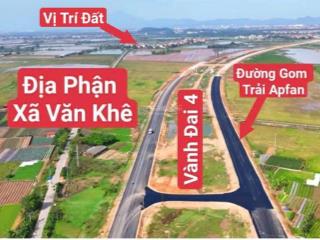 Xót lô đất đấu giá, chỉ hơn 4 tỷ, tại thôn khê ngoại, mê linh, hà nội