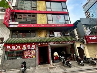 Cho thuê mặt bằng kinh doanh mặt đường quán thánh, 170m2x2 tầng mặt tiền 12m giá chỉ 90tr/tháng
