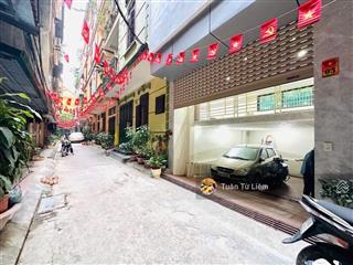 Hoàng quốc việt phân lô bàn cờ mặt tiền bề thế 48m²  6 tầng thang máy2 thoánggara ô tô