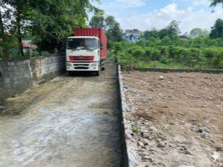 376m2 mặt tiền 21,82m đường container qua, trung tâm xã cẩm lĩnh ba vì, gần trường, chợ, siêu thị