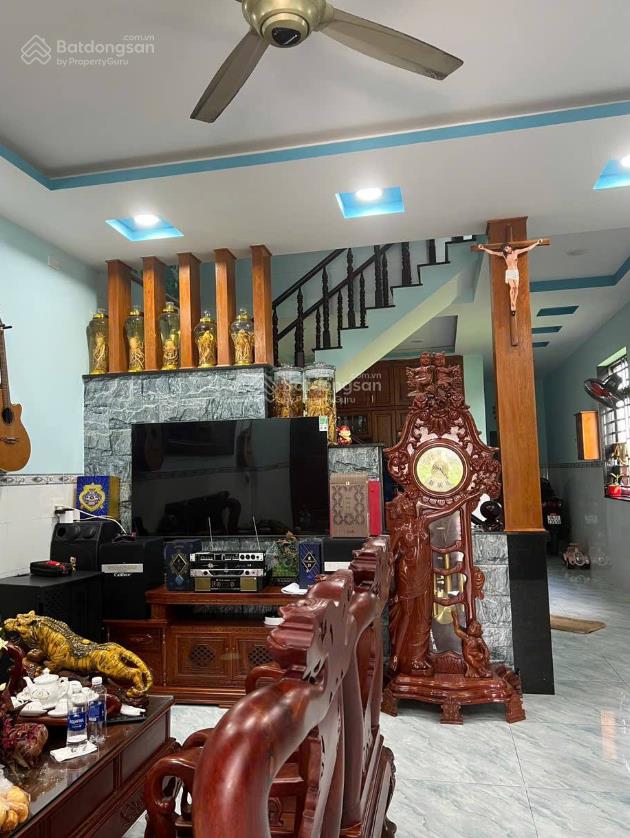 Bán nhà mặt tiền hóc môn  giá 5 tỷ 500 tl  5m x 22m  đường xuân thới sơn 31