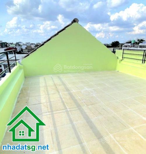 Chỉ 6,6 tỷ hxh trường chinh 3 tầng btct  cách mặt tiền vài căn 4pn  4wc gần ga t3