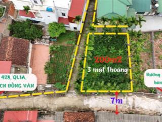 Lô góc 200m2 mt14m, đường 6m, 28tr/m an bình, phú xuyên, hà nội!