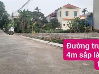 Chính chủ cần bán đất, diện tích 61.6 m2, đường trước đất 4m, đường thông các ngả, dân cư đông đúc.