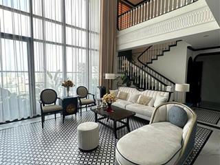 Mulberry land, mỗ lao. bán căn hộ duplex 4 ngủ 172m2 tầng trung, full nội thất mới đẹp, sẵn sổ.