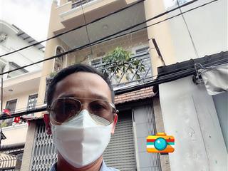 Bán nhà 4*14m nguyễn kiệm phú nhuận đường oto 5m kết cấu 3 tầng kiên cố 10m ra mặt tiền