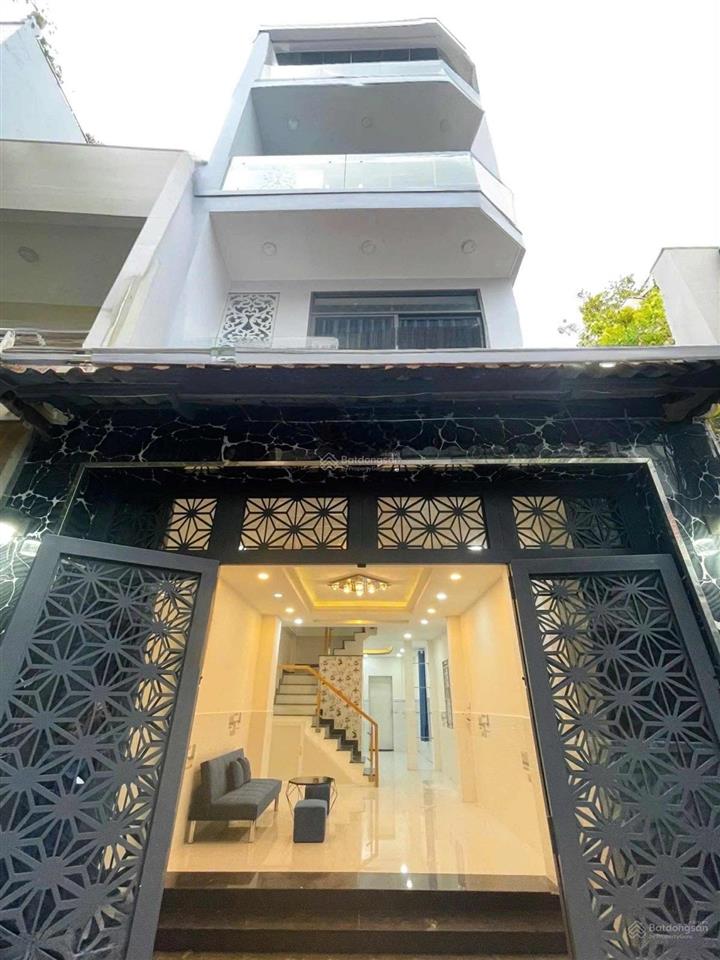 Bán nhà hxh hồ biểu chánh 4m x 14m 4 tầng 4pn gần mặt tiền chỉ 12,68 tỷ