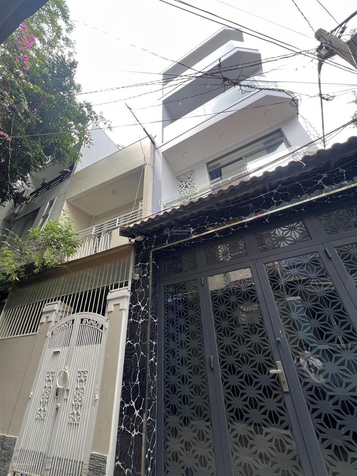 Bán nhà hxh hồ biểu chánh 4m x 14m 4 tầng 4pn gần mặt tiền chỉ 12,68 tỷ