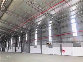 Cho thuê nhà xưởng tại thái bình pháp lý chuẩn fdi, dt 1500, 2400, 3500m2, có pccc, giá 80k/m2