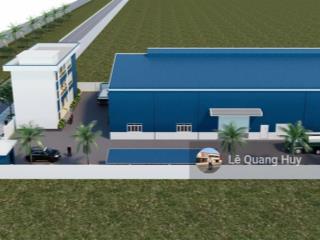 Cho thuê nhà xưởng hải dương làm fdi, 76 nghìn/m2/th, đất 5000m2 dt 2800m2 xưởng có pccc tự động