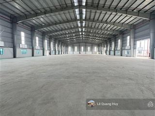 Cho thuê kho, nhà xưởng 3000 tại kim thành hải dương, 91 nghìn/m2, làm fdi, có pccc