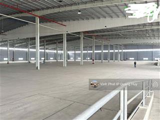 Cho thuê kho, nhà xưởng, trong khu cn quảng yên, giá 127 nghìn / m2, 11000 m2, làm fdi, epe