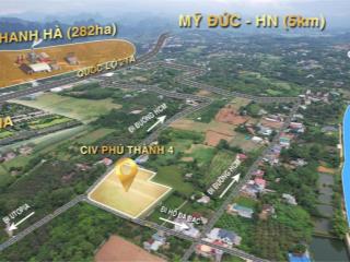 Chính chủ bán gấp lô đất chỉ 400 triệu tiếp giáp uptopia resort &villas 80ha. dt 80m full thổ cư