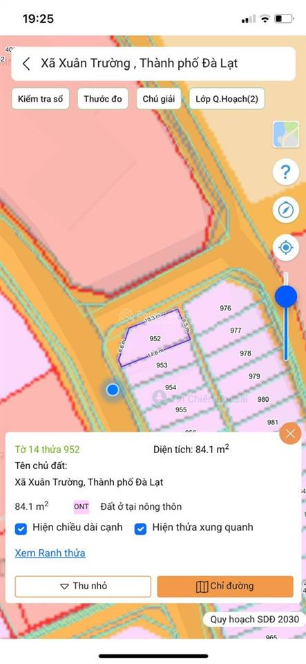 Cho thuê đất ở đà lạt xuân trường, miễn phí 1pn giá 2tr/lô/sổ riêng