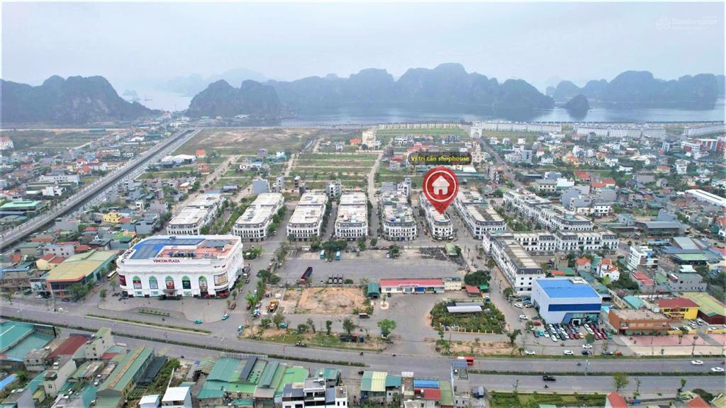 Bán shophouse vincom shophouse 2 cẩm phả, 4,4 tỷ, 90m2, quốc lộ 18, cẩm bình, cẩm phả
