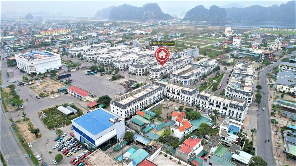 Bán shophouse vincom shophouse 2 cẩm phả, 4,4 tỷ, 90m2, quốc lộ 18, cẩm bình, cẩm phả