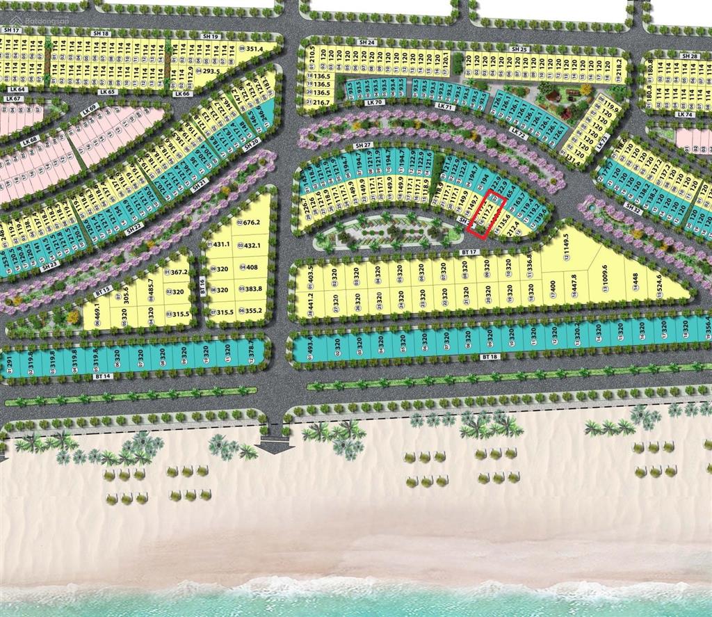 Bán đất nền dự án green dragon city, cẩm bình, cẩm phả, quảng ninh, hướng nam, 31 triệu/m2, 111 m2