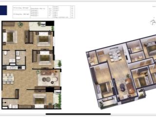 Chính chủ bán căn 127m2 4pn 7,54 tỷ bluegem tower.  0988 075 ***
