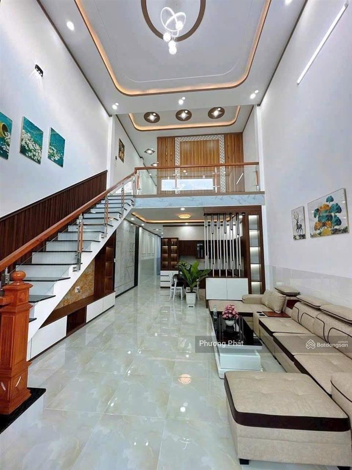 Bán gấp nhà 1 trệt 1 lửng đúc sân xe hơi, ngay trường tiểu học thạnh phú, tt 290tr nhận nhà ở ngay