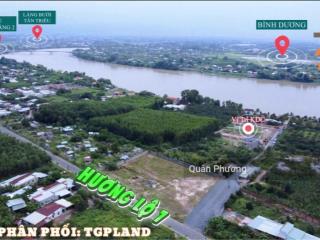 Thanh lý gấp 10 lô đất sổ hồng riêng sẵn thổ cư 100% view sông gần cầu bạch đằng 2