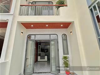 Chỉ 600tr còn lại ngân hàng hỗ trợ vay, sở hữu nhà 1 trệt 1 lầu, ngay cuối đường huỳnh văn nghệ