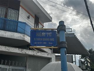 Ngộp ngân hàng. hẻm 70 lộ 6m cách thích quảng đức 20m, p. xuân an, tp long khánh, đồng nai