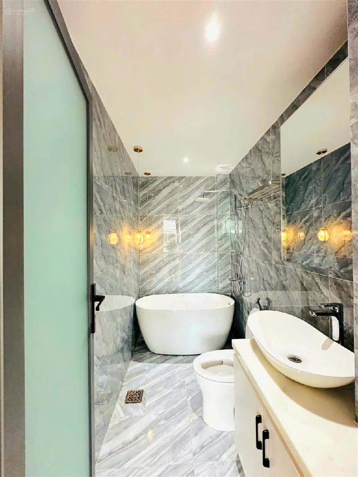 Siêu phẩm đón tết  bán nhà mới 4 tầng 64m2  5pn  ngay chợ gò vấp  chỉ hơn 7 tỷ