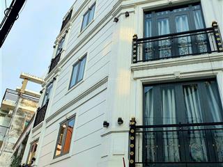 Siêu phẩm đón tết  bán nhà mới 4 tầng 64m2  5pn  ngay chợ gò vấp  chỉ hơn 7 tỷ