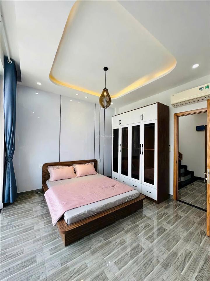 Siêu phẩm đón tết  bán nhà mới 4 tầng 64m2  5pn  ngay chợ gò vấp  chỉ hơn 7 tỷ