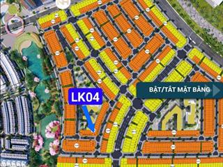 Cần bán nền lk04 phân khu 4 nhơn hội. giá 1 tỷ 580. 0986 289 ***