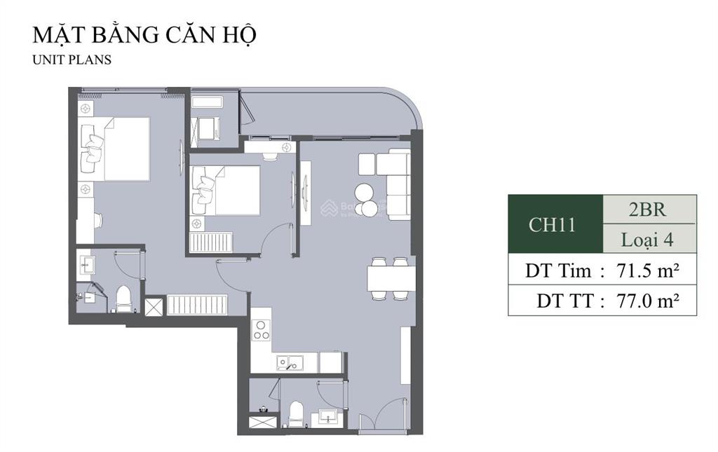 Toà a1  99 tr/m2  2 ngủ 2vs + 1  kính cong, lumiere  72 m2  7,15 tỷ  tầng trung
