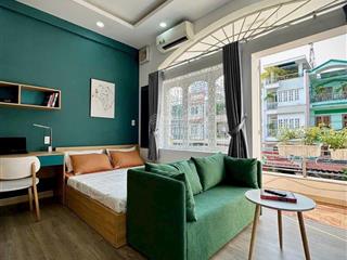 Căn studio 35m2 tiện nghi, bancol mát đặng thùy trâm, quận bình thạnh, gần đh văn lang, iuh, emart
