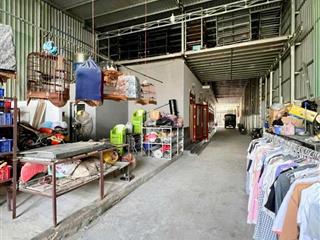 BÁN NHÀ CẤP 4 + KHO XƯỞNG 500M  NHỊ BÌNH  HÓC MÔN ĐƯỜNG XE TẢI SHR GẦN Q12