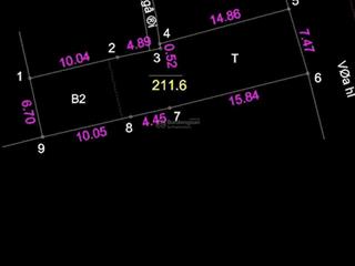 Mặt phố tam trinh nở hậu qh ổn định, vỉa hè rộng với dt 110/212m2 mặt tiền 7.5m, 56tỷ 0962 087 ***