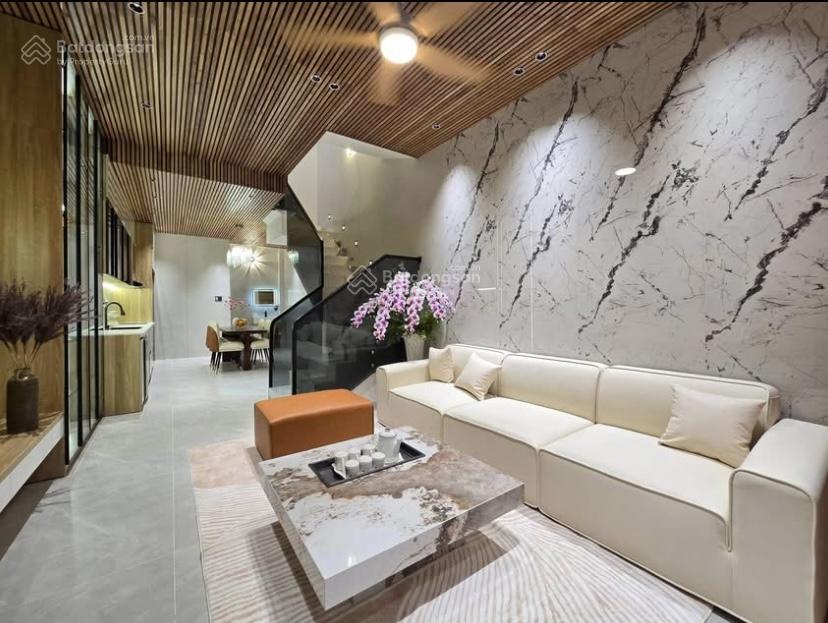 Nhà lê văn thọ  p14  gò vấp gần cv làng hoa, 5mx13,2m, lầu đúc, 4pn. giá 2tỷ860 cho thuê 18tr/th