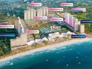 Mở bán blanca city sun group vũng tàu  căn hộ & biệt thự biển, công viên nước sun world 15ha