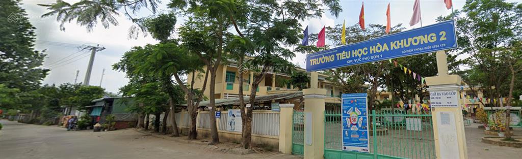 Đất mặt tiền rộng 8m đối diện trường học tại trung tâm hòa tiến  đà nẵng