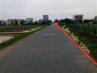 Gia đình cần tiền bán gấp lô đất đường trục chính lên biển giao phong giá rẻ hơn thị trường 300tr