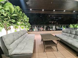 Cho thuê pano sân vườn 3pn, 2wc, 166m2 60 triệu , view kênh đào