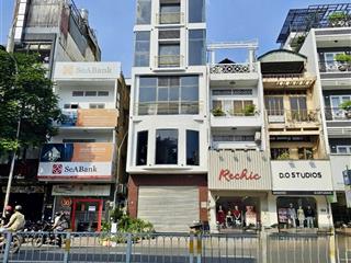 Tòa nhà 6x16.4m  hầm 7 tầng, thang máy  mặt tiền kinh doanh lê văn sỹ, p.14, q.3