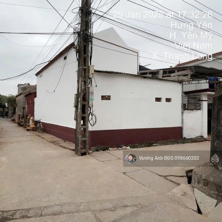 F0 trình làng thôn thụy lânxã thanh long yên mỹ diện tích 129m2 trong đó có 72m đất ở và 57m đất