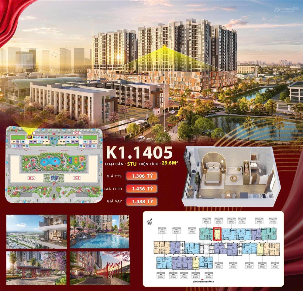 Căn studio view đẹp, giá đầu tư tại chung cư cao cấp the kyoto vinhomes thanh hóa