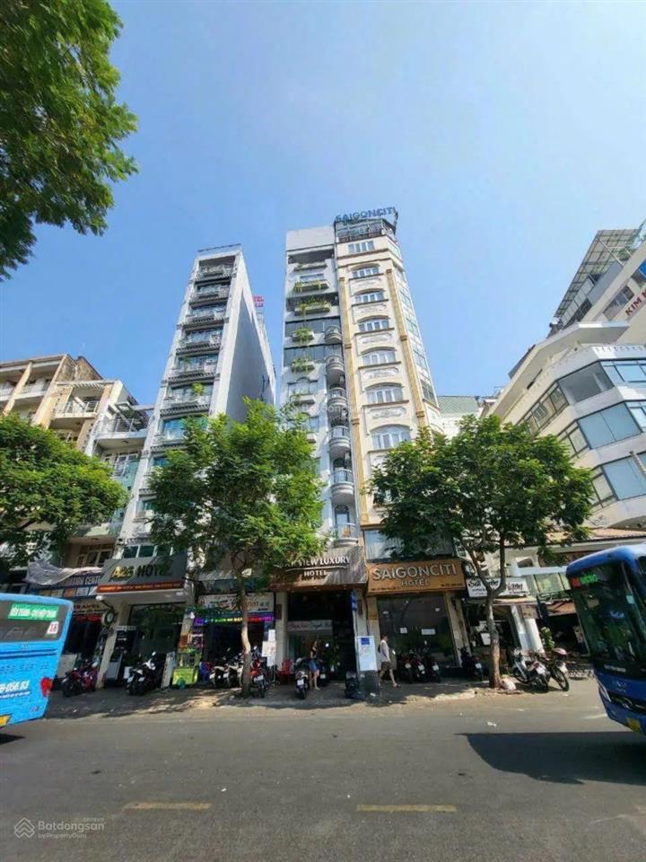 Giảm 6 tỷ mặt tiền phạm ngũ lão 4.7 x 20 hầm 6 tầng rthuê 160 triệu/tháng 5 năm giá 39 tỷ