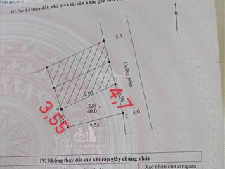 Bán đất tại xã hoàng văn thụ, hà nội, 1,25 tỷ, lô góc 40 m2, (xã trần phú mới)