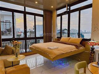 Hoa hậu hồ tây mặt ngõ ô tô thông full nội thất  thang máy  view hồ  dòng tiền 40tr/th dt 36m2