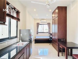 Cho thuê chdv phòng studio cửa sổ trời  full nội thất ngay ngã tư thủ đức  khu công nghệ cao