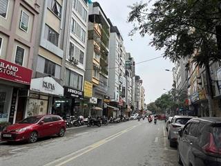 BÁN TOÀ NHÀ MẶT PHỐ TRUNG PHỤNG, XÃ ĐÀN - 108M x 9T CÓ HẦM - VỈA HÈ RỘNG - GIÁ 84 TỶ